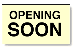 Opening Soon