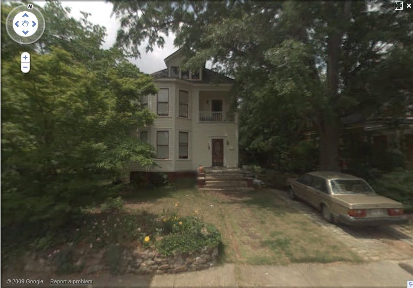 Meig's Street. Vanessa's apartment upstairs. Early 1980s.